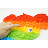 Jucarie antistres din silicon, Flippy, Pop It Now and Flip It, Koala, Multicolor - vivimall.ro