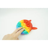 Pop It Mini Geanta Iepuras 6 Cm Curcubeu | BunnyPop 1