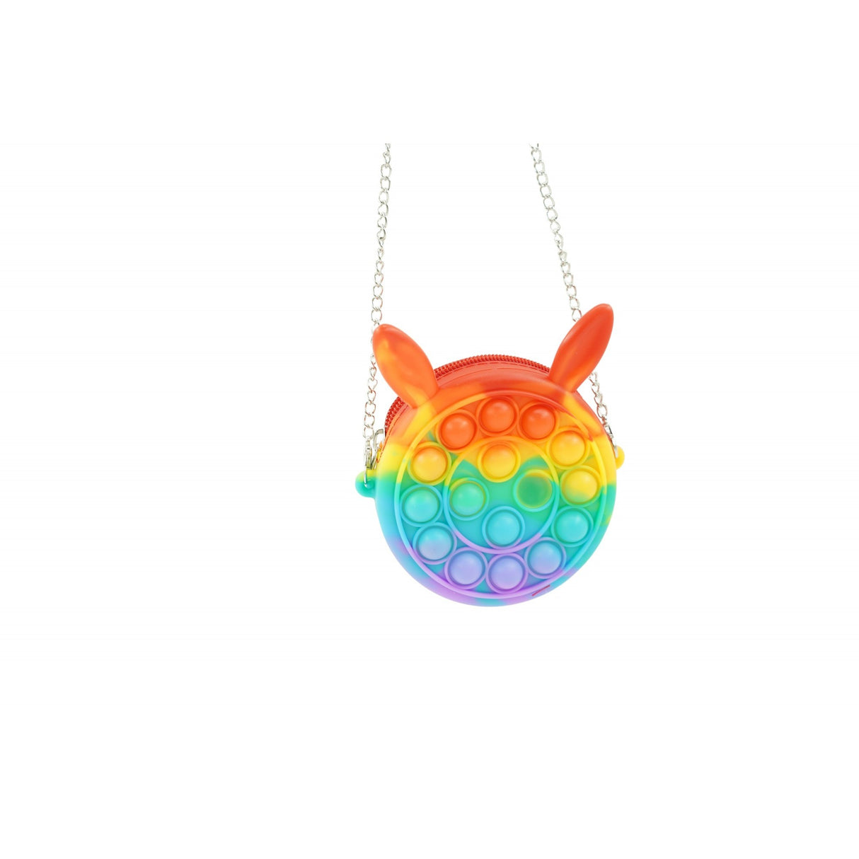 Pop It Mini Geanta Iepuras 6 Cm Curcubeu | BunnyPop 1