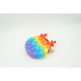 Pop It Mini Geanta Ren 6 Cm Curcubeu | FlipFun 2