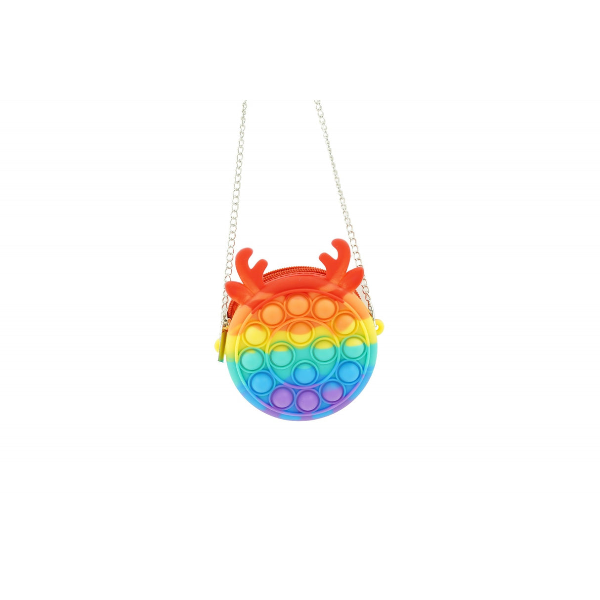 Pop It Mini Geanta Ren 6 Cm Curcubeu | FlipFun 2