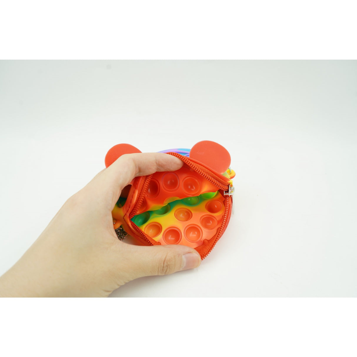 Pop It Mini Geanta Soricel 6 Cm Curcubeu | FlipFun 3