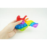 Jucarie Antistres Din Silicon, Pop It Now And Flip It, Monstru