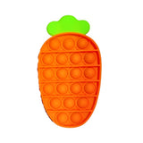Jucarie Antistres Din Silicon Pop It Now And Flip It, Morcov