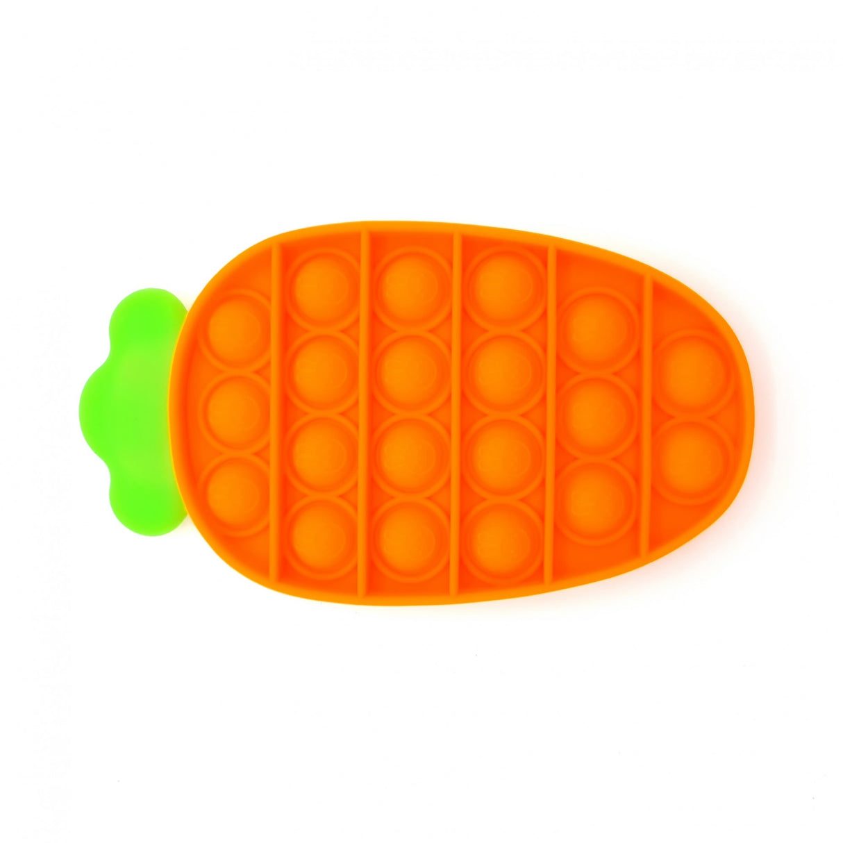 Jucarie Antistres Din Silicon Pop It Now And Flip It, Morcov