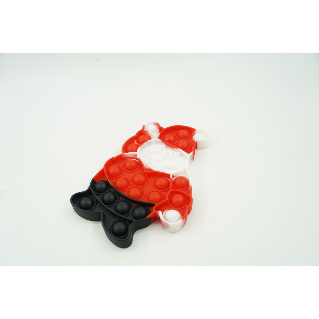 Jucarie antistres din silicon, Vivimall, Pop It Now and Flip It, Mos Craciun, Multicolor - vivimall.ro