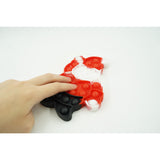 Jucarie antistres din silicon, Vivimall, Pop It Now and Flip It, Mos Craciun, Multicolor - vivimall.ro