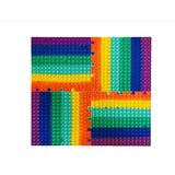 Jucarie Antistres Din Silicon Pop It Now And Flip It, Piesa Puzzle Patrat, 30 Cm