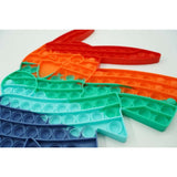 Jucarie antistres din silicon Flippy, Pop it Now and Flip It ,Pikachu ,Multicolor - vivimall.ro