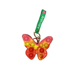 Jucarie Antistres Din Silicon, Pop It Now And Flip It, Portofel Fluturas, Rosu/