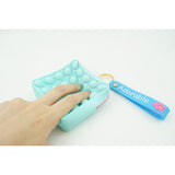 Pop It Portofel Patrat Bleu | SquarePop