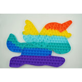 Jucarie Antistres Din Silicon Pop It Now And Flip It,Unicorn Cu Aripi