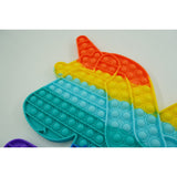 Jucarie antistres din silicon Vivimall, Pop it Now and Flip It ,Unicorn cu aripi ,Multicolor - vivimall.ro