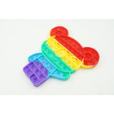 Jucarie antistres din silicon, Flippy, Pop It Now and Flip It, Ursulet Koala, Multicolor - vivimall.ro