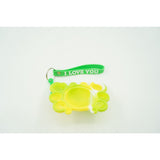 Jucarie antistres din silicon, Flippy®, Pop It Now tip breloc, Crab, Multicolor, V3 - vivimall.ro
