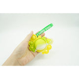 Jucarie antistres din silicon, Flippy®, Pop It Now tip breloc, Crab, Multicolor, V3 - vivimall.ro