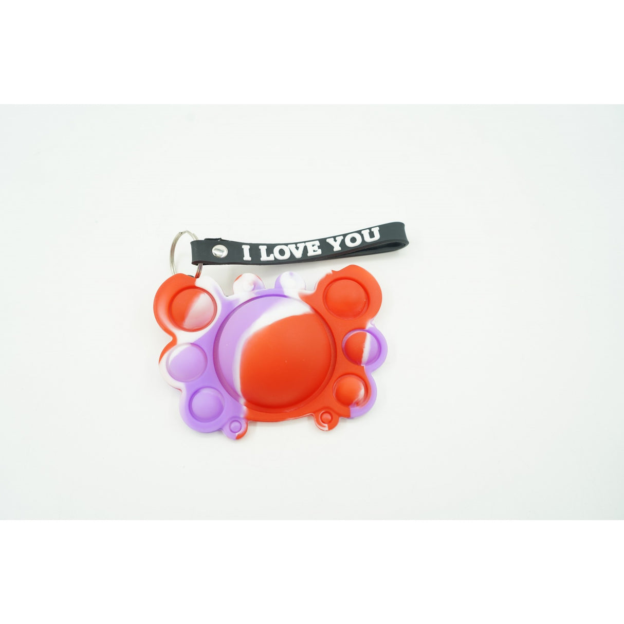 Jucarie Antistres Din Silicon,, Pop It Now Tip Breloc, Crab, V4