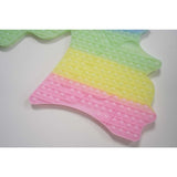 Jucarie Antistres Din Silicon, Pop It And Flip It, Unicorn, Fosforescent
