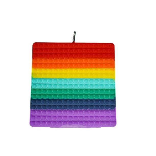 Jucarie Antistres Din Silicon, Pop It Now And Flip It, 30 Cm, Patrat Mare