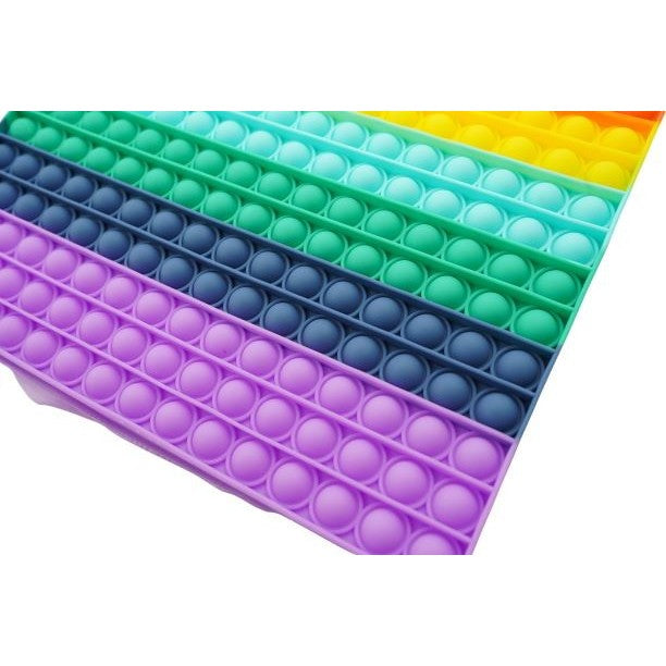 Jucarie Antistres Din Silicon, Pop It Now And Flip It, 30 Cm, Patrat Mare