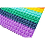 Jucarie Antistres Din Silicon, Pop It Now And Flip It, 30 Cm, Patrat Mare