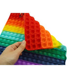 Jucarie Antistres Din Silicon, Pop It Now And Flip It, 30 Cm, Patrat Mare