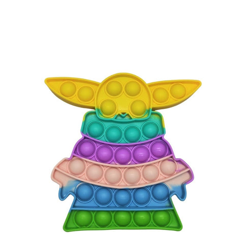 Jucarie Antistres Din Silicon, Pop It Now And Flip It, Baby Yoda