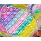 Jucarie antistres din silicon, Pop it Now and Flip It, Briosa, Multicolor, Model 3 - vivimall.ro