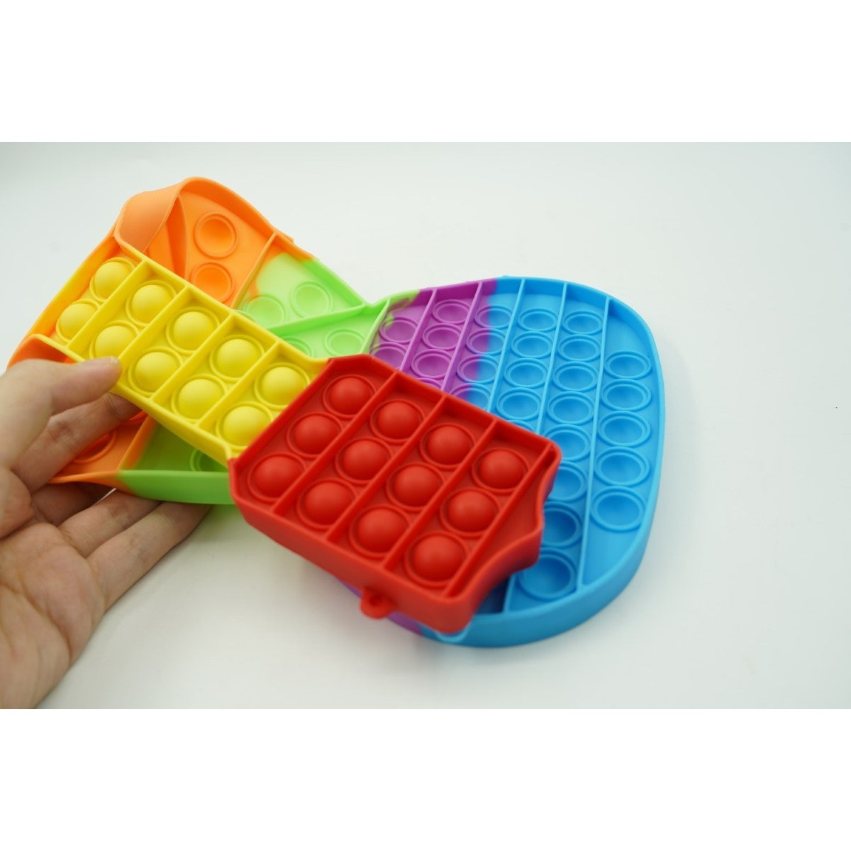Jucarie Antistres Din Silicon, Pop It Now And Flip It, Chitara, Macarons