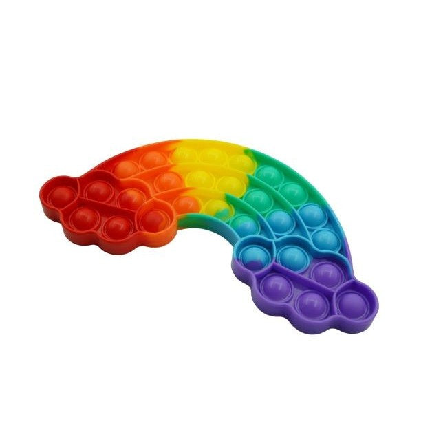 Jucarie Antistres Din Silicon, Pop It Now And Flip It, Curcubeu