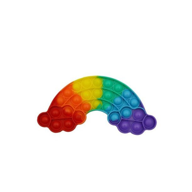 Jucarie Antistres Din Silicon, Pop It Now And Flip It, Curcubeu