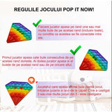 Jucarie Antistres Din Silicon, Pop It Now And Flip It, Diamant
