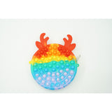 Jucarie antistres din silicon, Pop it Now and Flip It, Flippy, Geanta, Model 2, Multicolor - vivimall.ro