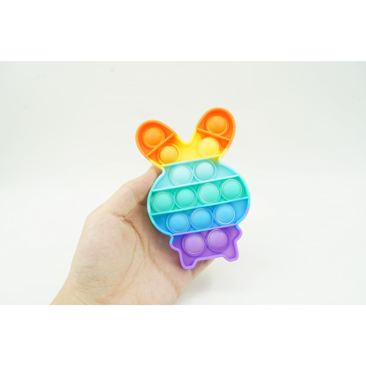 Jucarie Antistres Din Silicon, Pop It Now And Flip It, Iepure Mic