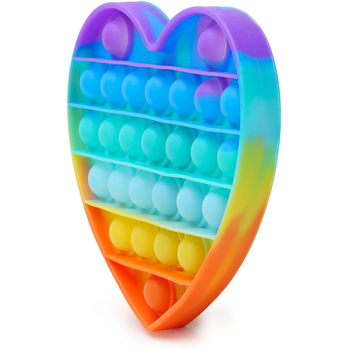 Jucarie Antistres Din Silicon, Pop It Now And Flip It, Inima