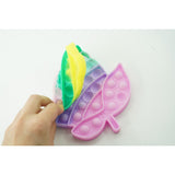 Jucarie antistres din silicon, Pop it Now and Flip It, Lamaie, Multicolor - vivimall.ro