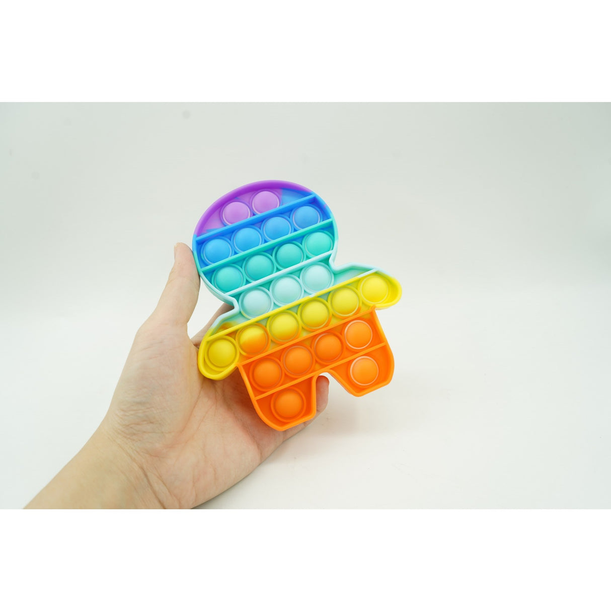 Jucarie Antistres Din Silicon, Pop It Now And Flip It, Om