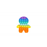 Jucarie Antistres Din Silicon, Pop It Now And Flip It, Om