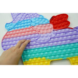 Jucarie Antistres Din Silicon, Pop It Now And Flip It, Unicorn Cu Aripi, Macarons