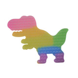 Jucarie Antistres Din Silicon Pop It Now, Dinozaur, Urias, Fosforescent