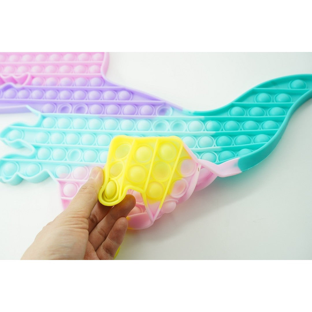 Jucarie Antistres Din Silicon Pop It Now, Dinozaur, Urias