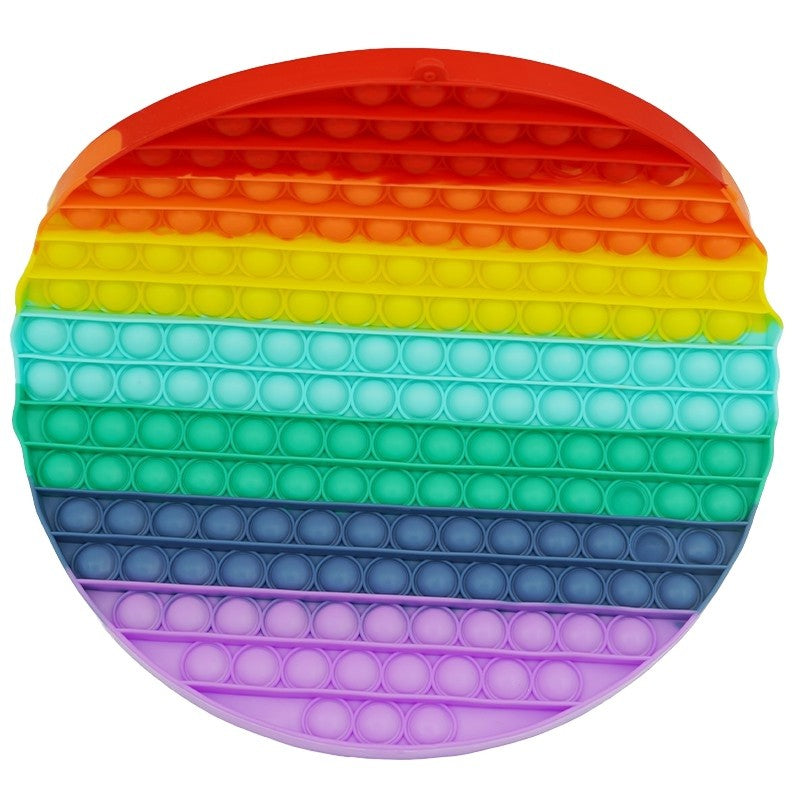 Jucarie Antistres Din Silicon Pop It Now, Forma Rotund, Multicolor, Urias - vivimall.ro