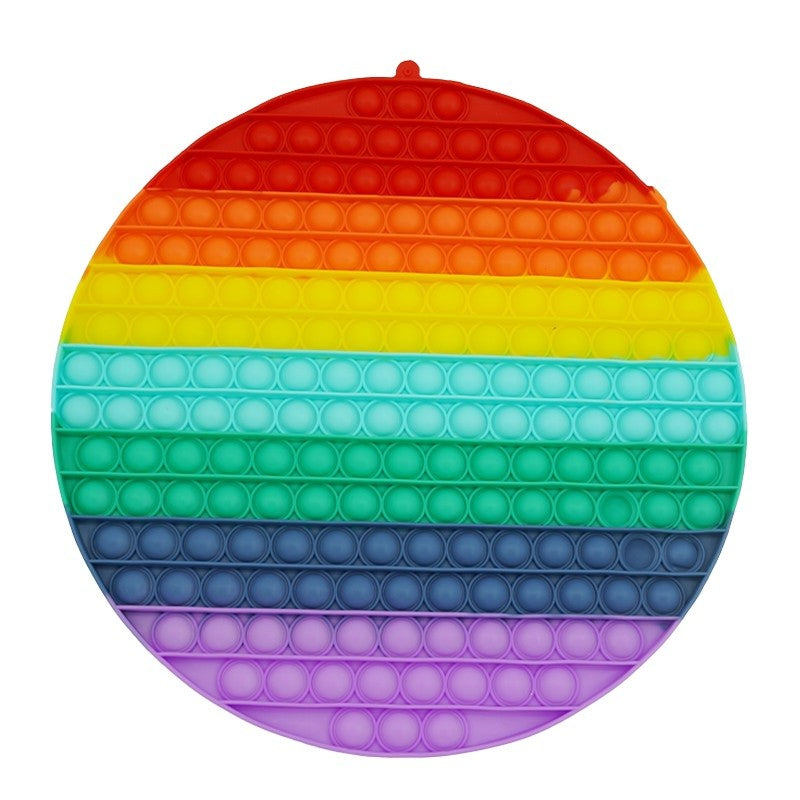 Jucarie Antistres Din Silicon Pop It Now, Forma Rotund, Multicolor, Urias - vivimall.ro