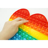 Jucarie Antistres Din Silicon Pop It Now, Inima Dubla