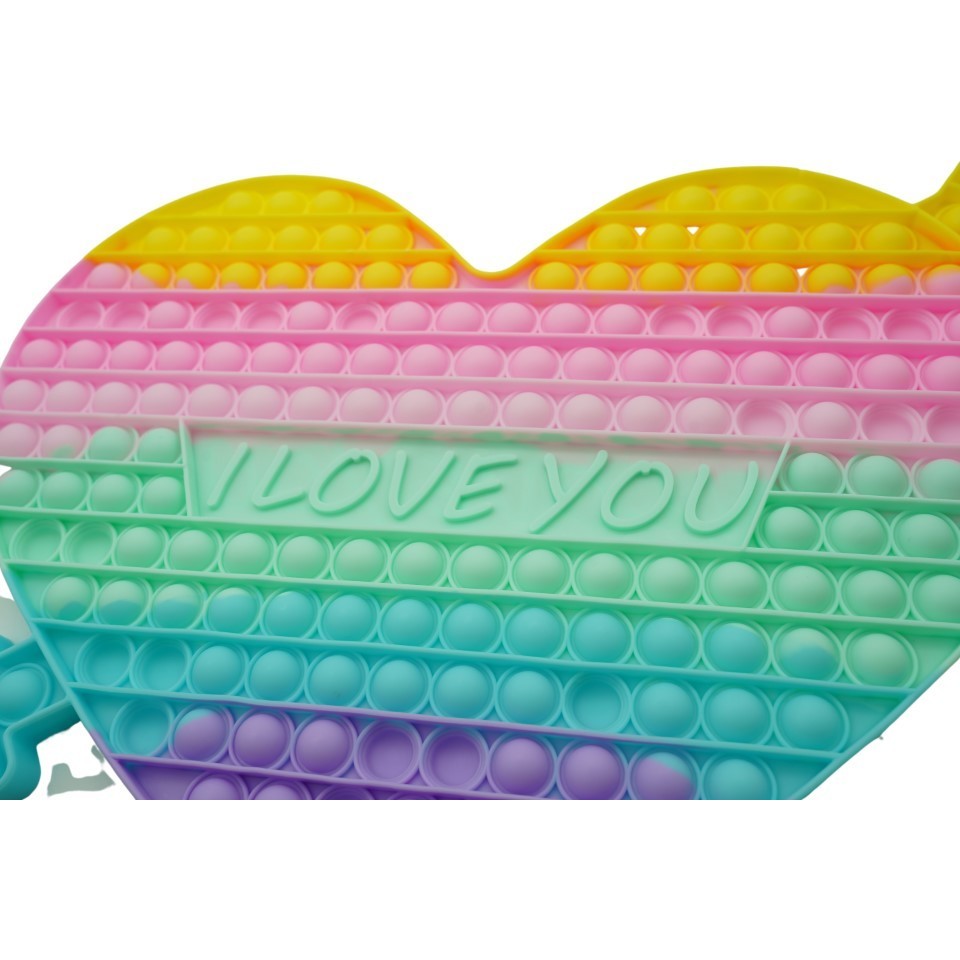 Jucarie Antistres Din Silicon Pop It Now, Inima, Urias