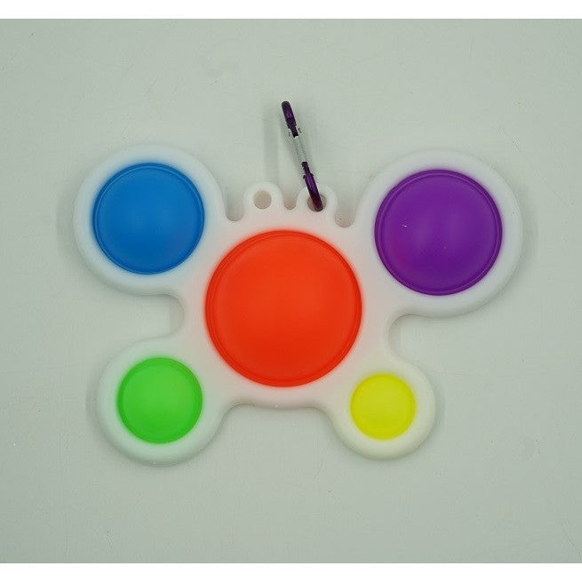 Jucarie Antistres Vivimall - Fidget Toy, Simple Dimple, Crab, Multicolor - vivimall.ro