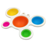 Jucarie Antistres - Fidget Toy, Simple Dimple, Crab, Multicolor - vivimall.ro