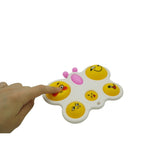 Jucarie Antistres - Fidget Toy, Simple Dimple, Fluture, Alb - vivimall.ro