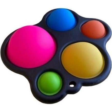 Jucarie Antistres - Fidget Toy, Simple Dimple, Negru - vivimall.ro