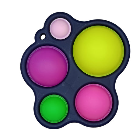 Jucarie Antistres - Fidget Toy, Simple Dimple, Negru - vivimall.ro
